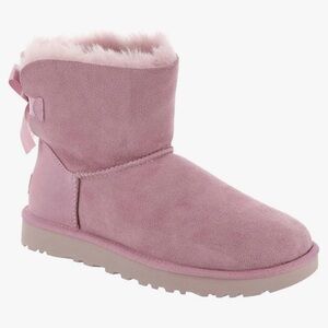 NEW Ugg Bailey Bow II Dusty Orchid Size 10